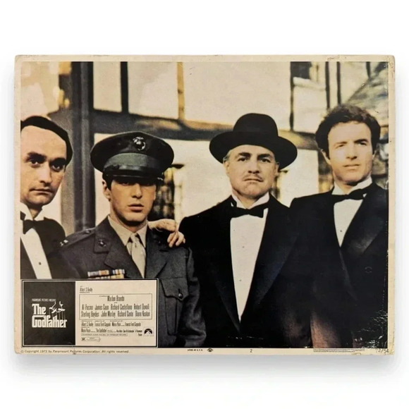 Vintage 1972 The Godfather RARE ORIGINAL Movie Prints, Theater Prints, Mafia Mob - Picture 10 of 10